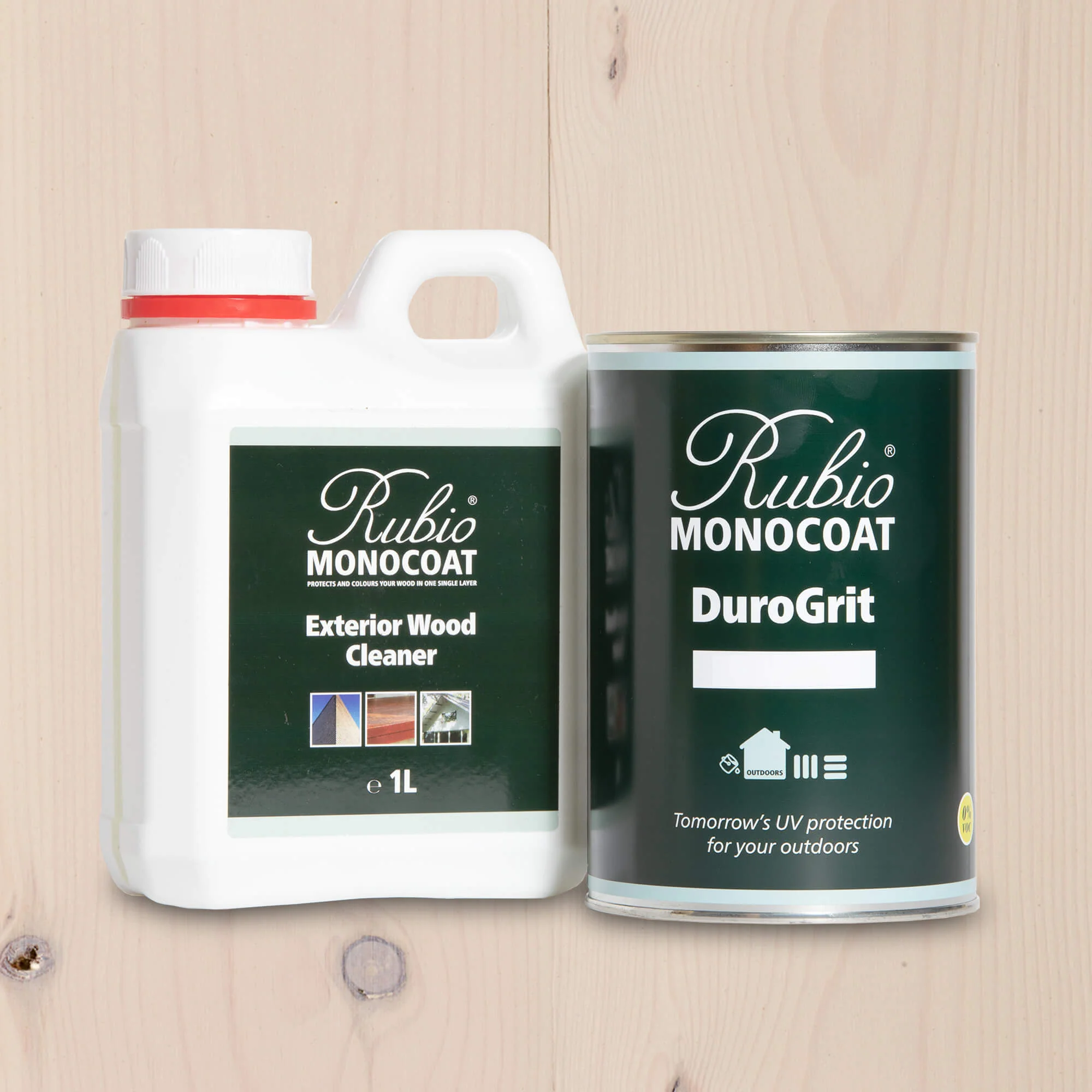Exterior wood finishes for decks, siding, and fences